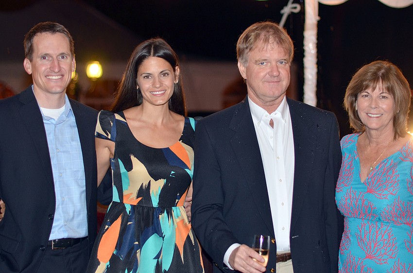 Ryan and Leah Denton with Chris Cummins and Suzanne Fugate