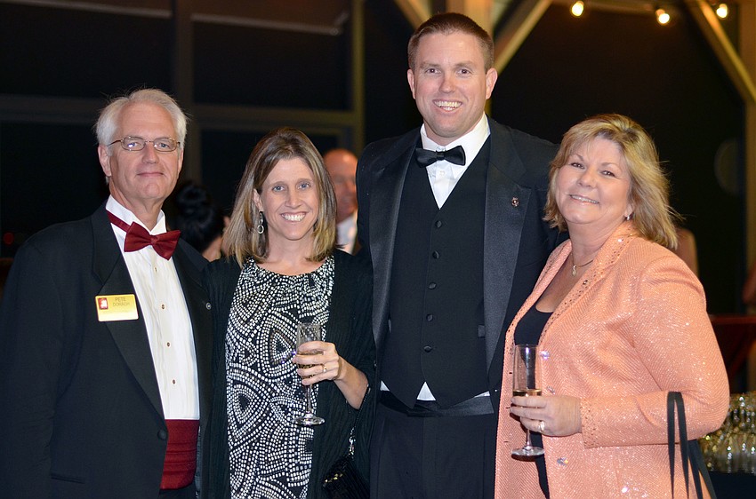 Pete Doragh, Danielle and Chris Perkins and Cyndi Doragh