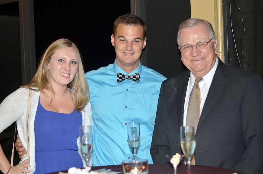 Nicole Hendrick, Jordan Baker and Larry Weisenberger