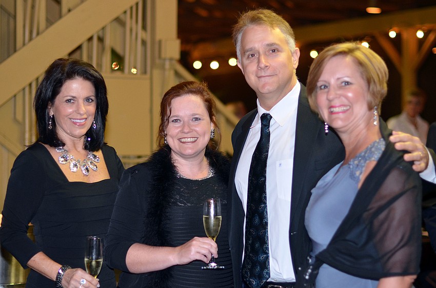 Sandy Moore, Regina Walters and Michael and Cindy Brown