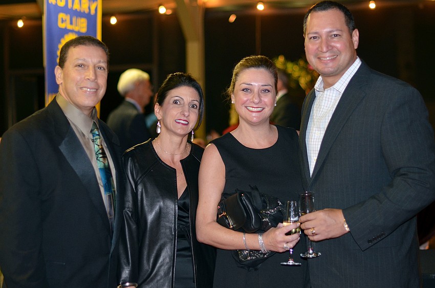 Joe and Barbara Najmy with Jessica and Tav Ortiz