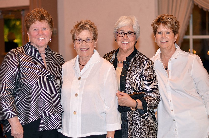 Diane Davis, Judy Johnston, Joan Caputo and Linda Codisco
