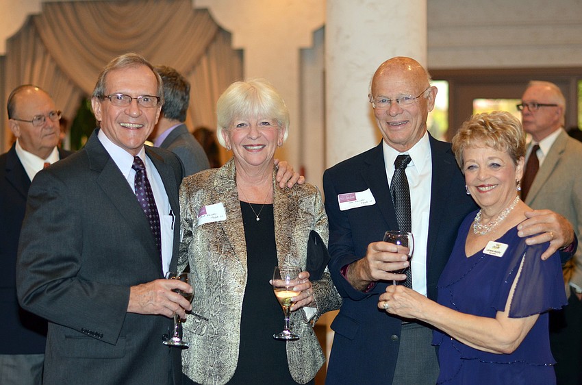 Lee Holden, Jane and Jim Hunder and Lorraine Murphy