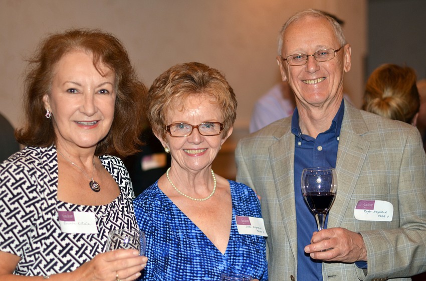 Carmen Letelier with Joan and Roger Hayward