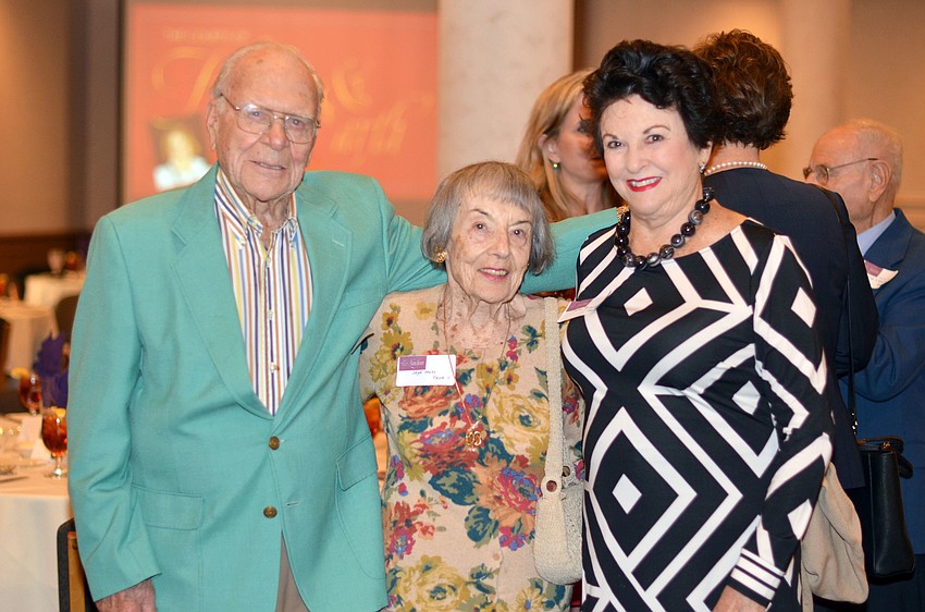 Edward and Jaga Mues with Susan Brainerd