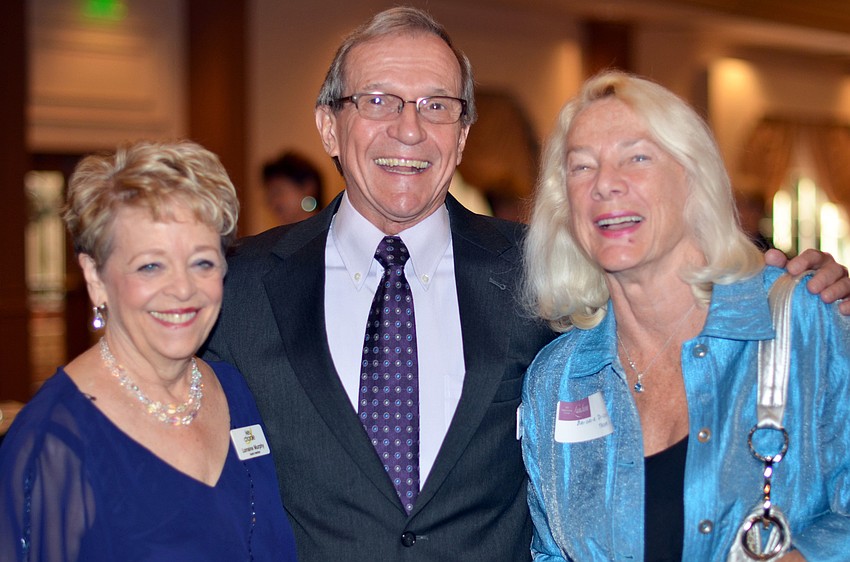 Lorraine Murphy, Lee Holden and Barbara Driscoll