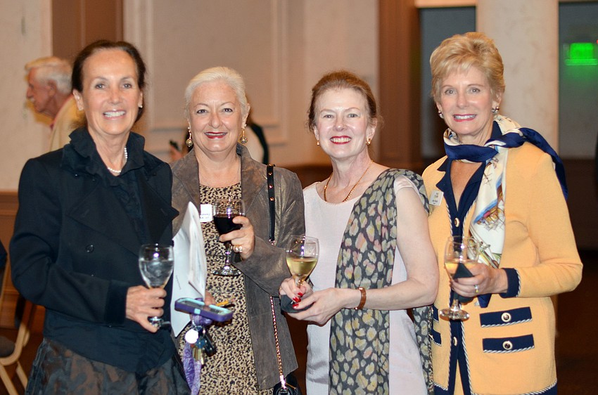 Featured artist Ann Stephenson-Moe, Carolyn Placeway, Rebecca Taysi and Judy Bloch