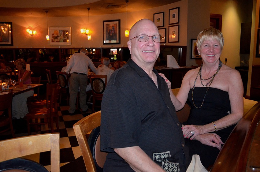 Tim and Denise Huelsman enjoy a night out at one of their favorite local stops.