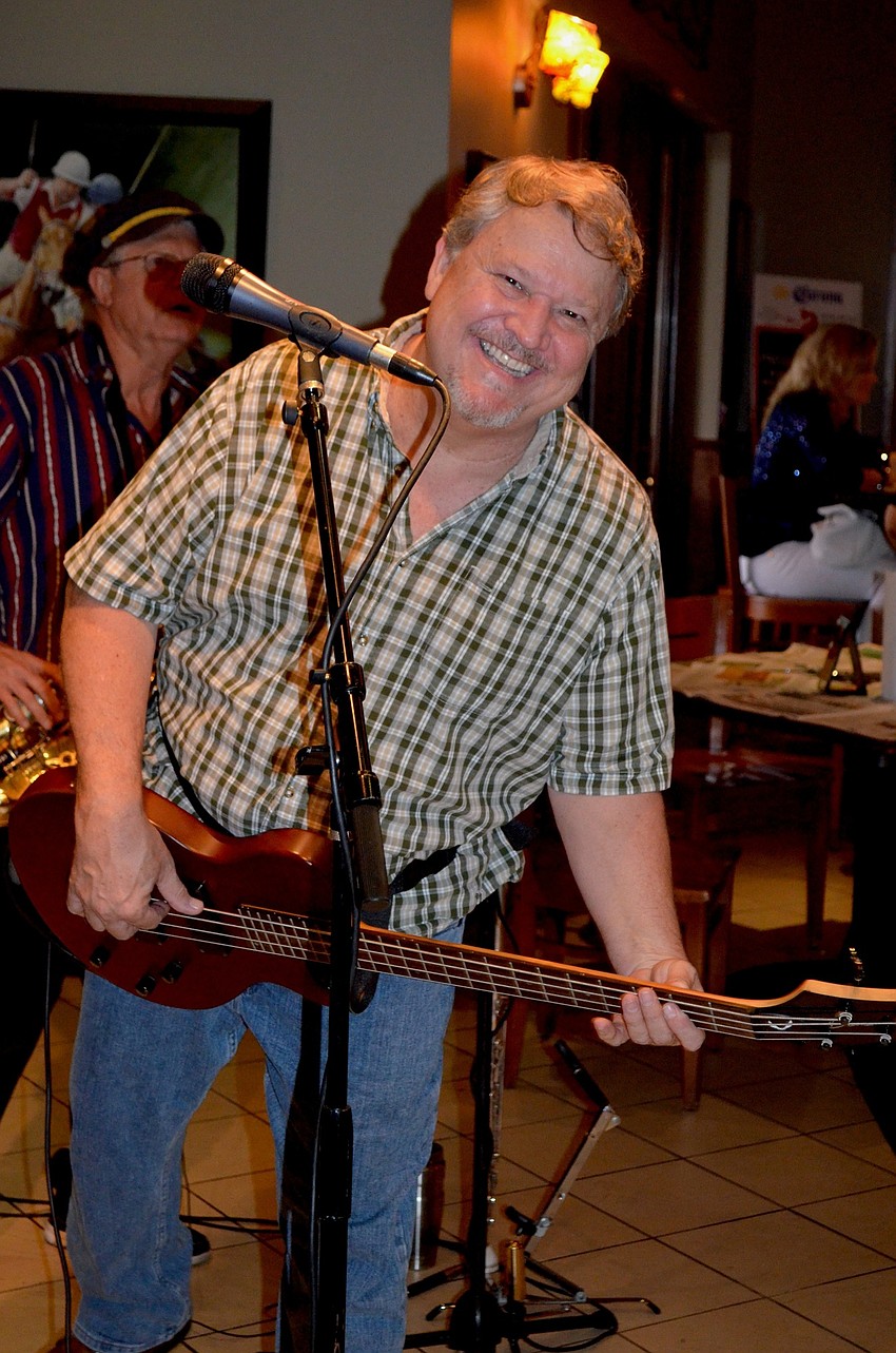 Steve Wigginton plays a range of instruments and is the lead vocalist of the Gumbo Boogie Band.