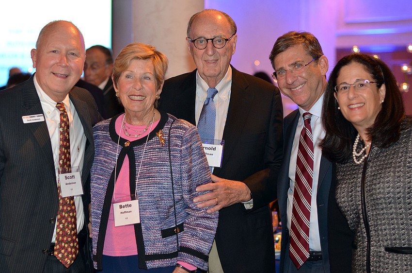 Scott Anderson, Bette and Arn Hoffman and Randy and Lori Benderson
