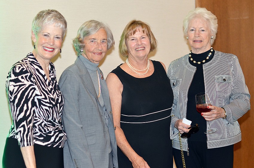 Donna Baker, Barbara Hansen, Rita Steele and Mary Ellen Moore