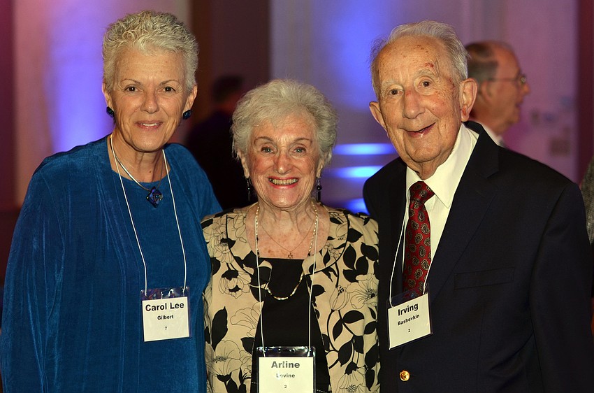 Carol Gilbert, Arline Levine and Irving Bashevkin