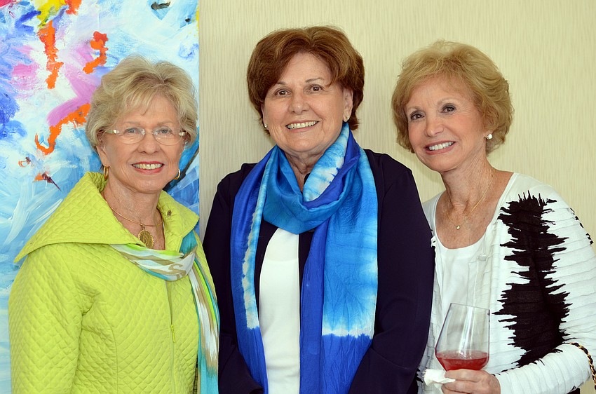 Sharon Howze, Diana Landry and Linda Firkins