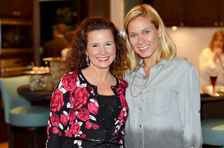 Nancy Cason and Erika Quartermaine