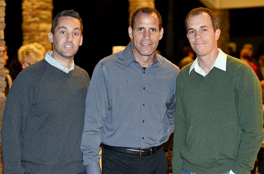 Patrick Duggan, Kevin McElyea and Sam Quartermaine