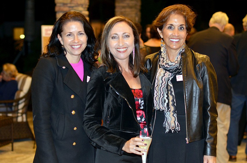 Kay Mathers, Chairwoman Candice McElyea and Patti Eisemann
