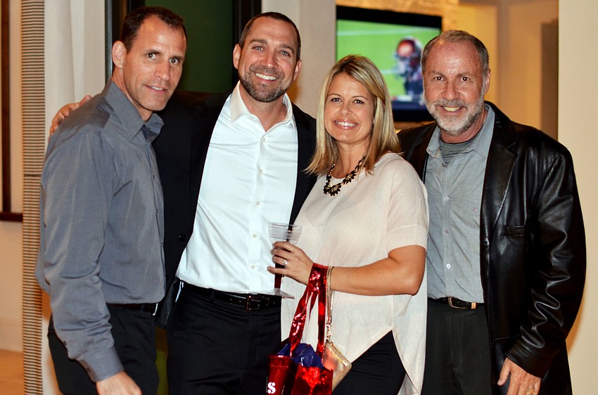 Kevin McElyea, Mike and Meadow Tullio and Stan Brown