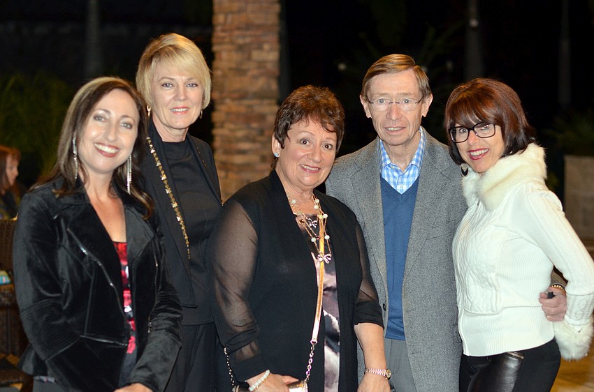 Chairwoman Candice McEleyea, Leisa Weintraub, Marilynn Cinquegrano and Charles and Deborah Oâ€™Mara