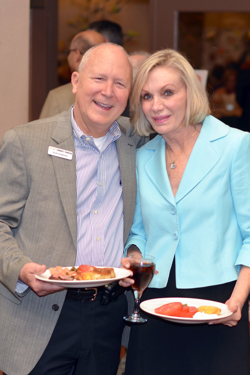 Scott Anderson and Hillary Steele