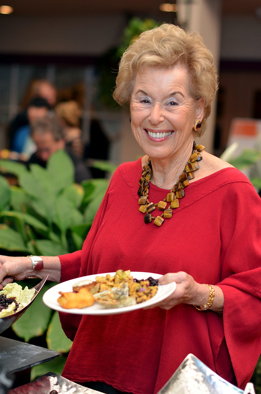 Carole Singer at Sarasota Orchestraâ€™s Season Opener Brunch