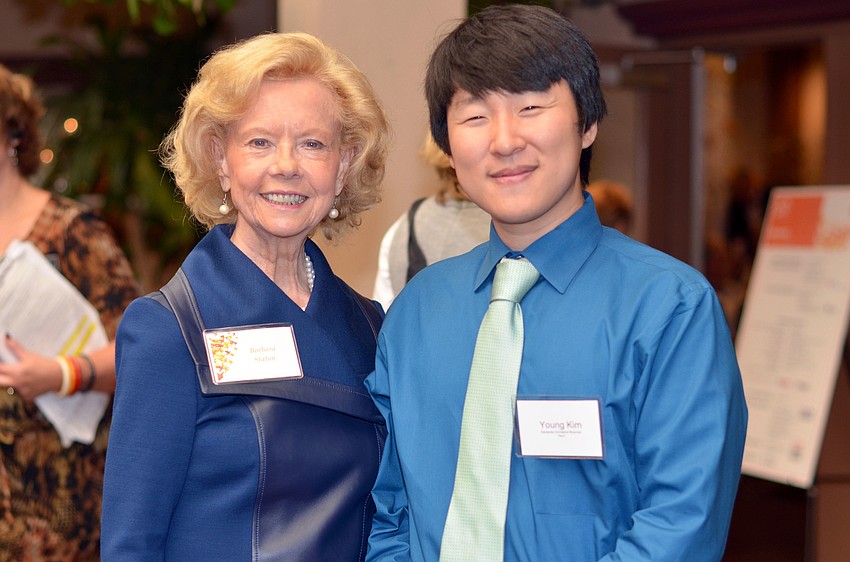 Barbara Staton and Young Kim