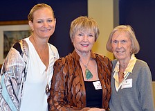 Malaka Hilton, Sylvia El Shahawy and Pat Donegah