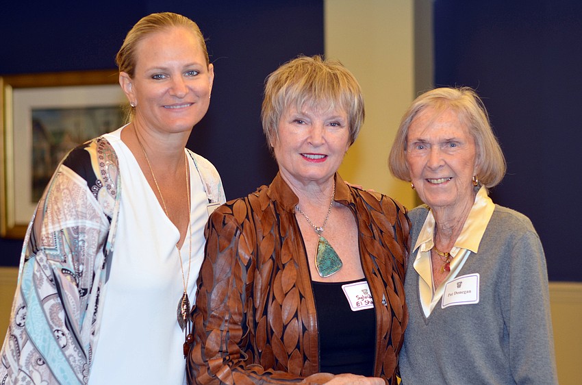 Malaka Hilton, Sylvia El Shahawy and Pat Donegah