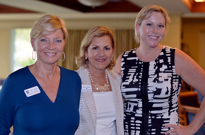 Alex Quarles, Toula Kane and Nikki Taylor