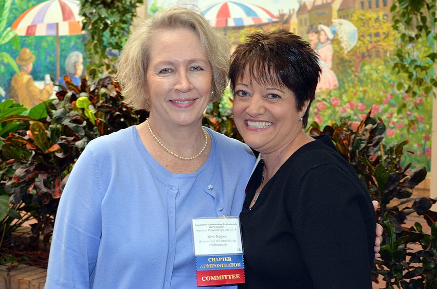 Kim Noyes and Janet Ginn