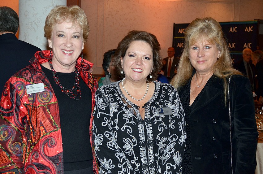 Anne Garlington, Veronica Miller and Julie Milton