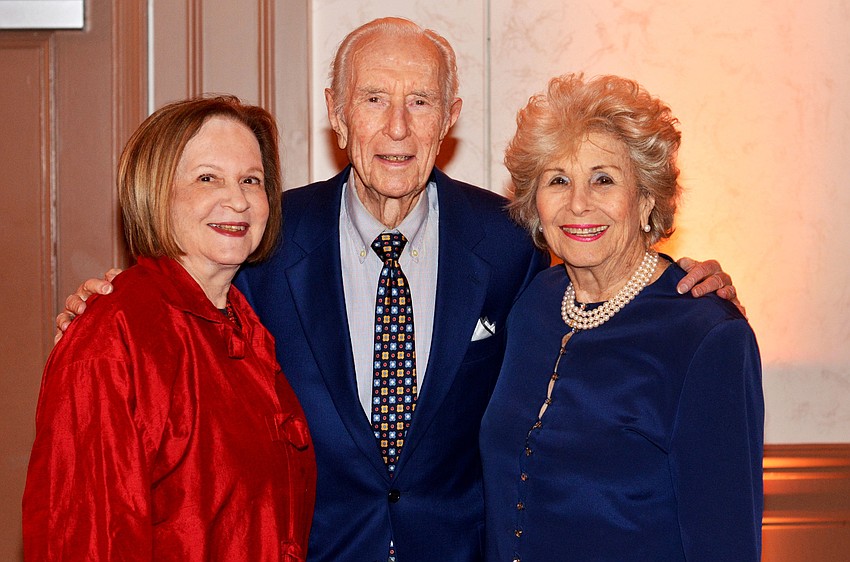 Diana Lager with Morton and Carol Siegler