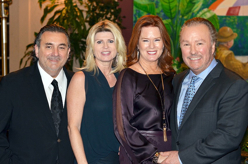 Honoree Phil and Kim Mancini with Terri and Honoree Michael Klauber
