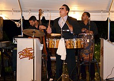 The Tito Puente Jr. Band performed at Havana Nights â€“ Party at the Point Friday, Nov. 21, at Historic Spanish Point.