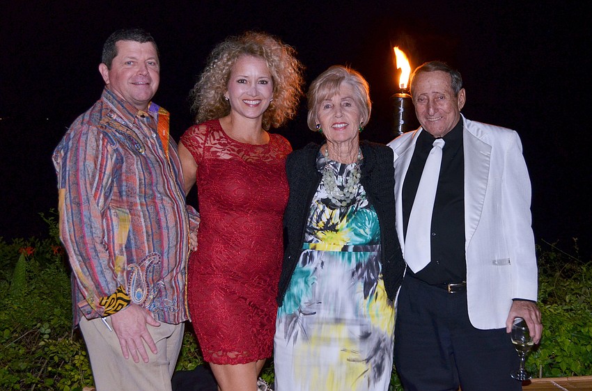 Chris and Vicki Camp with Pat and Bob Frazier