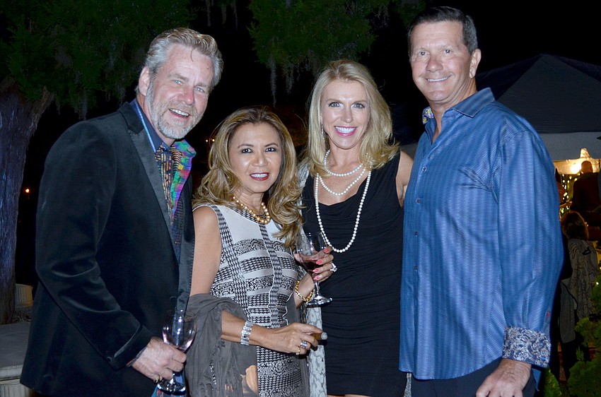 Keith and Evella Faldhacker with Caroline Jensen and Lee Wetherington