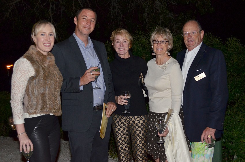 Crystal Hansen, Beau Wilberding, Caroline Amory, Marjorie Floyd and John Mason