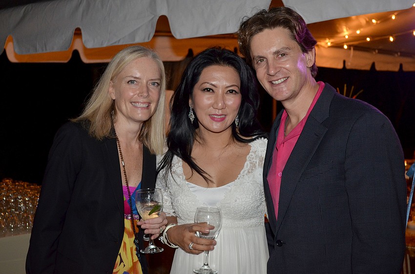 Sharon Hirschowitz, Susan Cochran and Dr. John Fezza