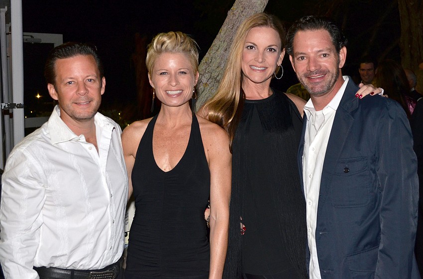 Chris and Shannon Pokorski with Jill and Chris Malkin