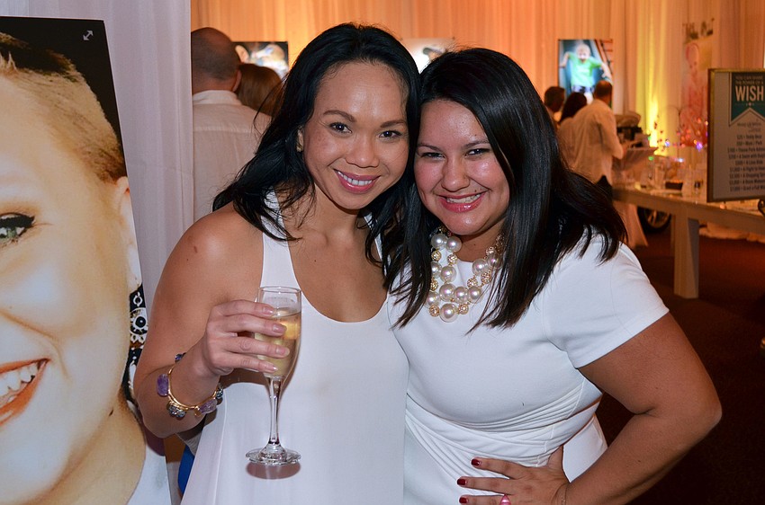 Ann Senenoi and Kelsey Alholm