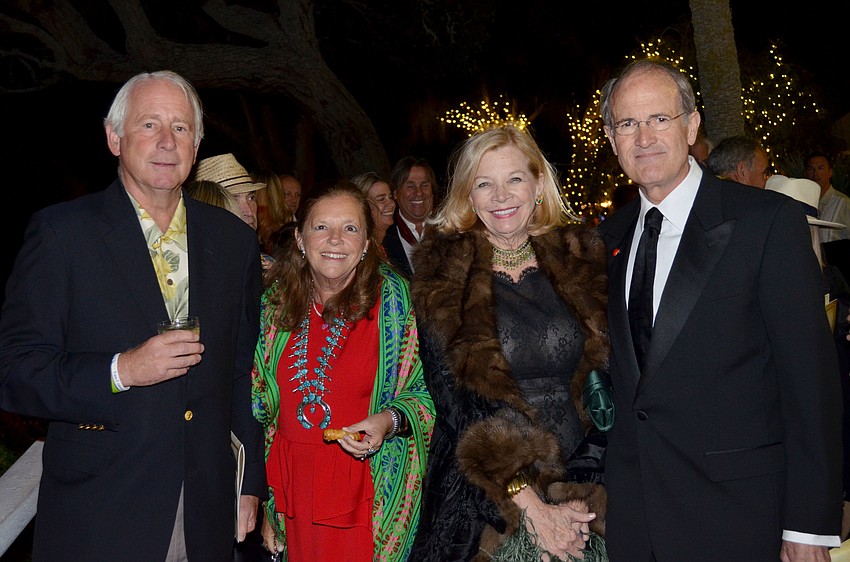 Art and Peggy Wood with Ann and Tom Charters