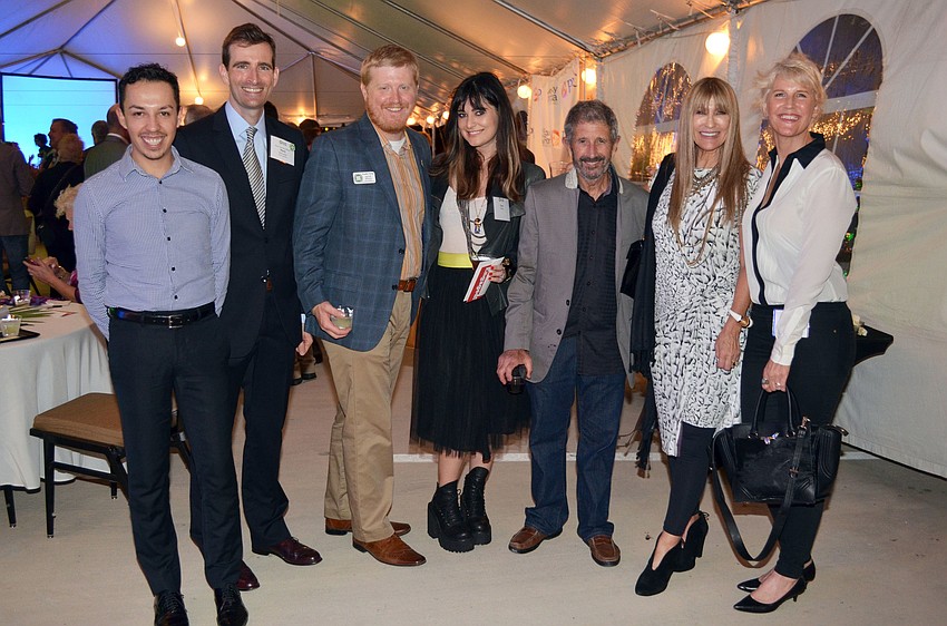 Eduardo Anaya, Mark Steinwachs, Jarred Wilson, Zara, Richie and Lynn Barrie and KT Curran