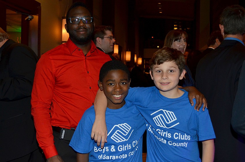 Renard Bryant, Brandon Parker and John Taylor