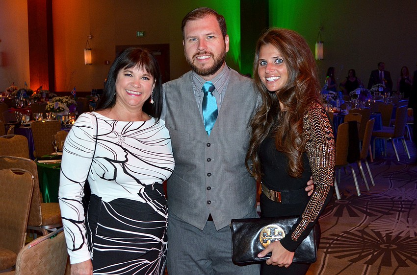 Collin Carpenter, Jim Martin and Jackie Arvello