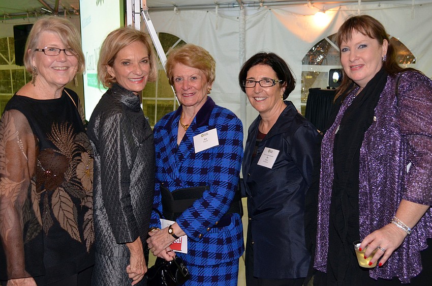 Pat Coville, Barbara Zdravecky, Joy Sica Naylor, Do Tiberii and Mary Clupper