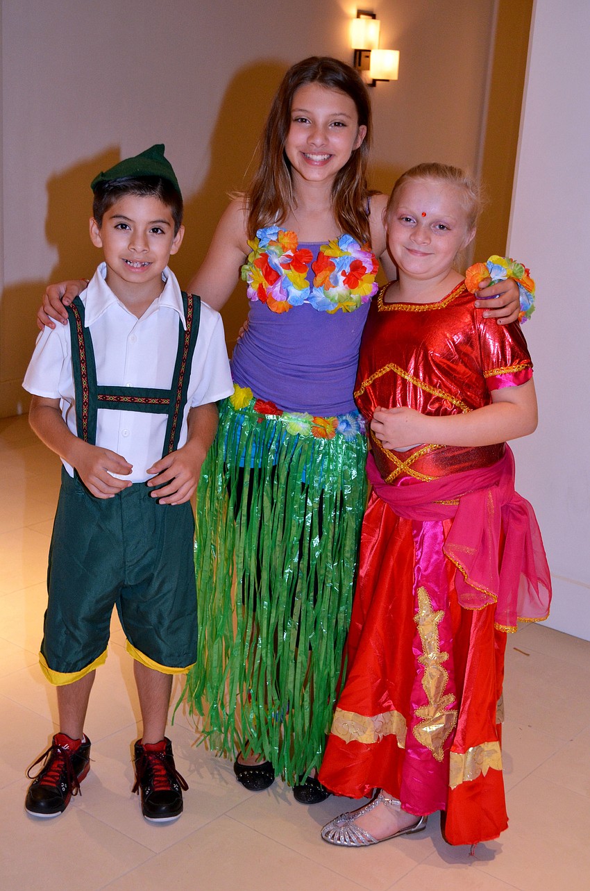 Brian Mata, Paris Levine and Dagyn Tow