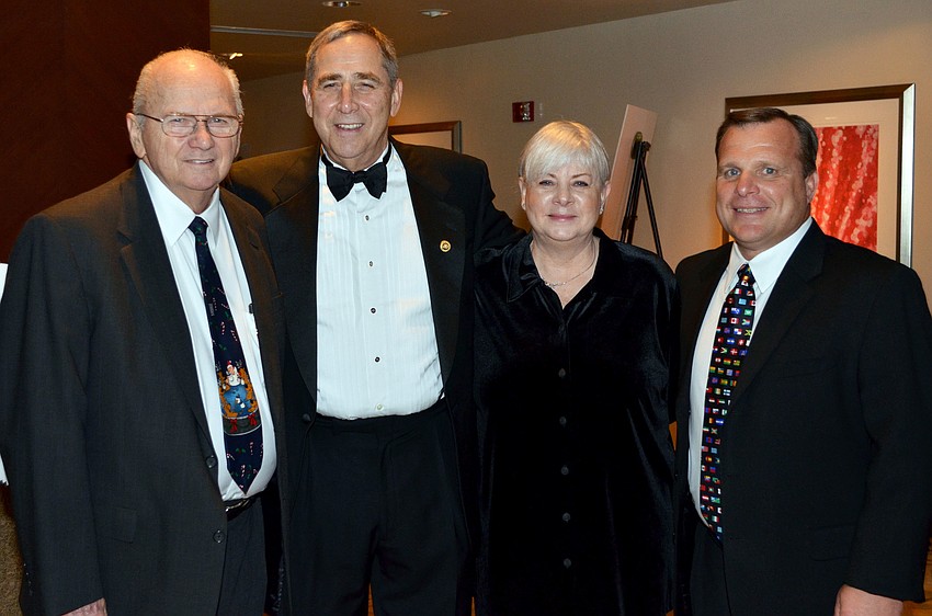 Gene Matthews, Michael and Francine Melnick and Bill Sadlo