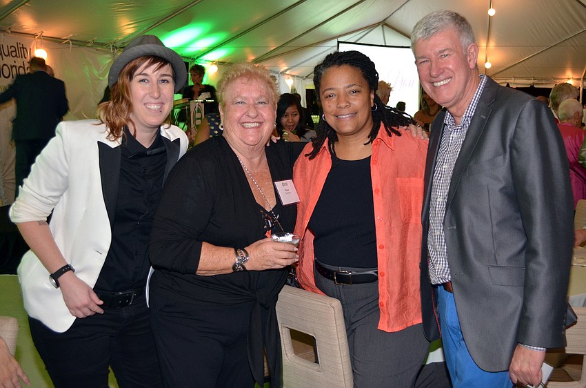 Taylor Scheuer, Rose Dalsandro, Nadine Smith and Michael Edwards