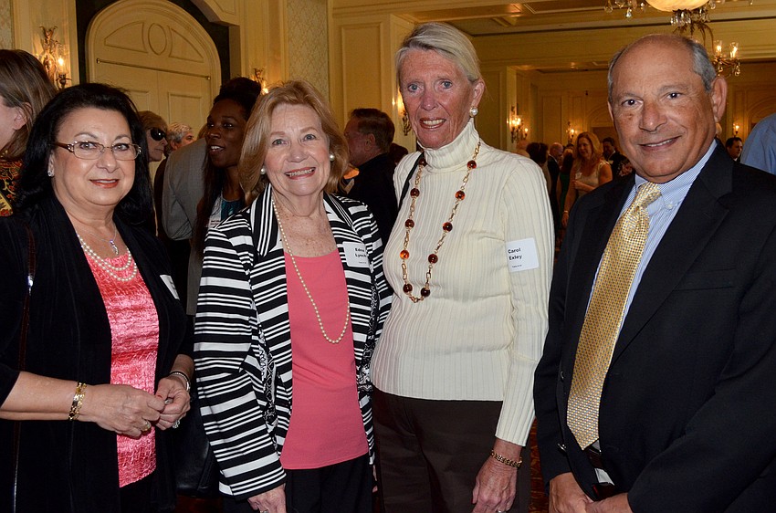 Nora Stephan, Edna Lynch, Carol Exley and Joe Stephan