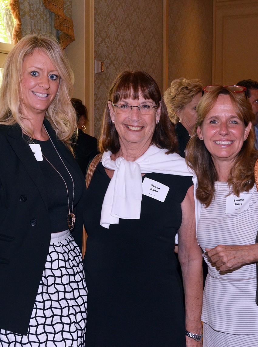 Amy Terzuoli, Susan Dahn and Sandra Simic