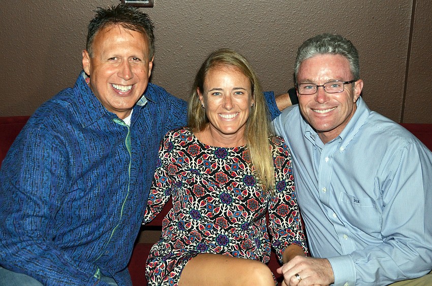 Shane Saah with Beth and Dave Karins